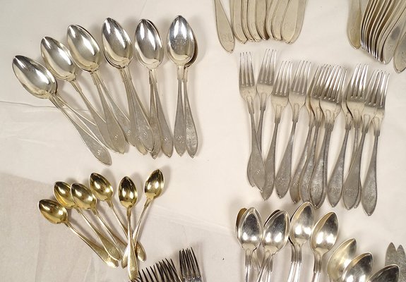 Solid silver cutlery sale