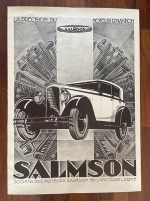 FORD AUTO Rsjt - POSTER HQ 40x60cm d'une AFFICHE VINTAGE