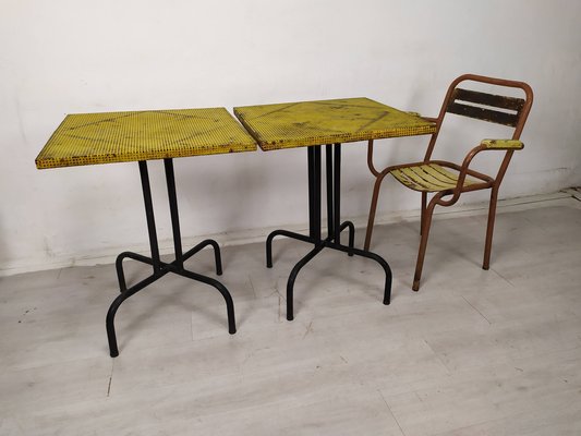 Vintage Garden Bistro Table by Mathieu Mat got 1960s for sale at