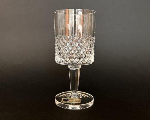Weingläser aus Bleikristall mit Rautenmuster von Barthmann, West Germany, 1970er, 6 . Set bei Pamono kaufen