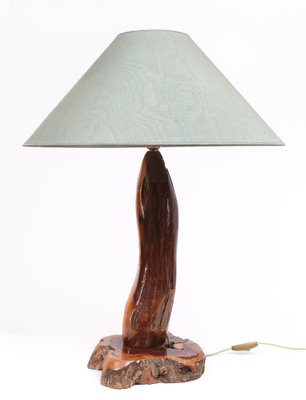 Tree Trunk Table Lamp, 1978 for sale at Pamono