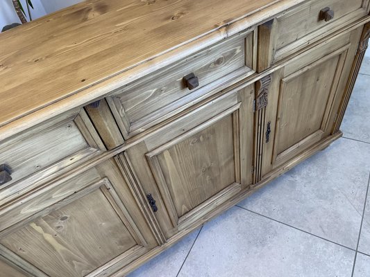 Armoire à pharmacie en bois avec vitre, bois, vintage | Selency