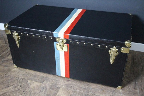 Black Motoring Trunk from Louis Vuitton, 1920s for sale at Pamono