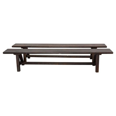 Farmhouse style outdoor sale bench