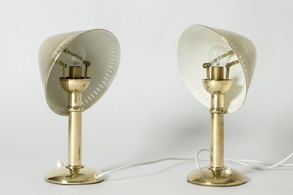Mid-Century Brass Table Lamps from Asea, 1950s, Set of 2 for sale at Pamono
