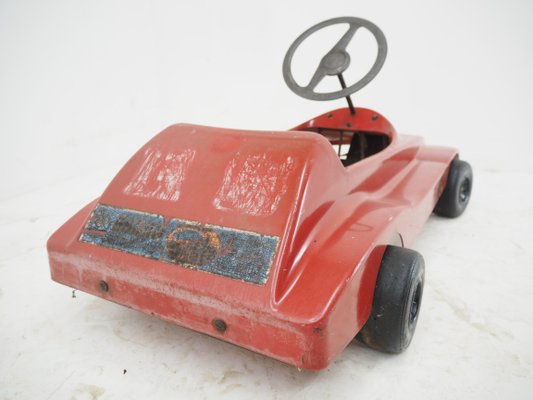 Voiture à Pédales Pour Enfants – Véhicule D'Apprentissage à Pied – 48x22x34 Cm – Rouge – Dès 12 Mois