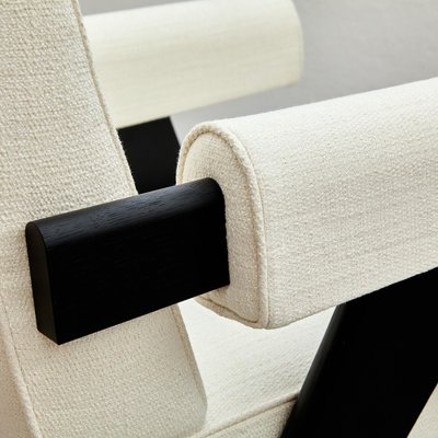 Set of 053 Capitol Complex Armchair by Pierre Jeanneret for