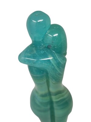Murano Glass Lovers Sculpture by Pino Signoretto, 1998 for sale at
