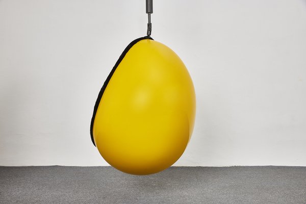 Italian Hanging Ovalia Egg Chair in Fiberglass from Kare Design