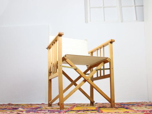 Vintage Italian Director s Folding Chair from Calligaris for sale