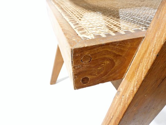 廃盤 JEANNERET CHANDIGARH Vintage Chandigarh Chair by Pierre Jeanneret for sale at Pamono
