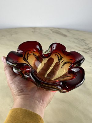 Levandeo Set 3 Posacenere In Vetro Trasparente - 11x3,5x11 Cm, Con 4 Tacche Per Sigarette E Sigari, Design Classico
