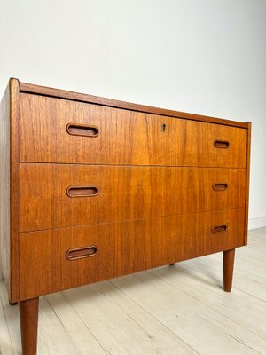 Small Vintage Danish Teak Dresser 1960s