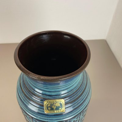 Large Brutalist Fat Lava Ceramic Vase by Carstens Tönnieshof