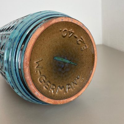 Carstens Tönnieshof 1970s fatlava XXXL Large Brutalist Fat Lava Ceramic Vase by Carstens Tönnieshof