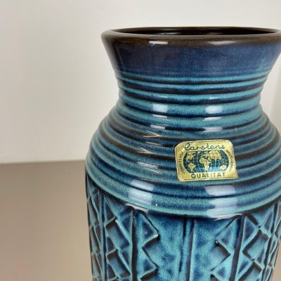 Large Brutalist Fat Lava Ceramic Vase by Carstens Tönnieshof