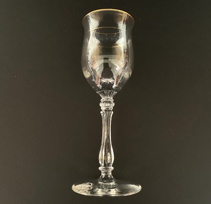 Vintage German Crystal Cognac Glasses by Gallo, 1970s, Set of 6