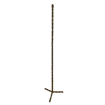 Faux Bamboo Floor Lamp Attributed to Bagues Faux Bamboo Floor Lamp Attributed to Bagues