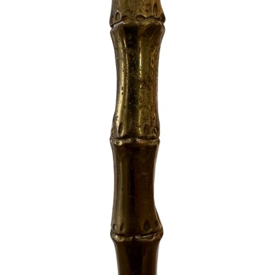 Faux Bamboo Floor Lamp Attributed to Bagues Faux Bamboo Floor Lamp Attributed to Bagues