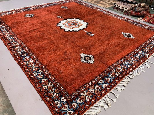 Large Vintage Moroccan Rug for sale at Pamono