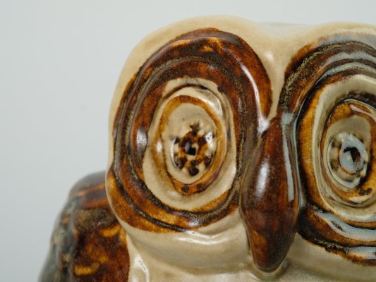 Mid-Century Sculpture Owl by Joseph Simon for Søholm, 1970s for