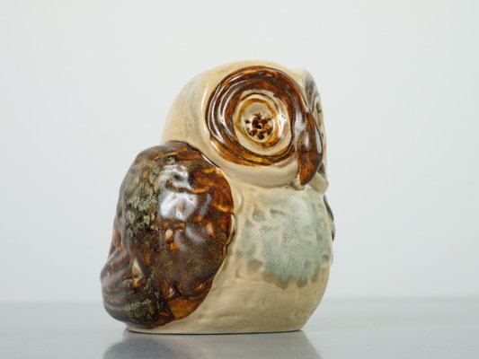 Mid-Century Sculpture Owl by Joseph Simon for Søholm, 1970s for