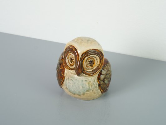 Mid-Century Sculpture Owl by Joseph Simon for Søholm, 1970s for