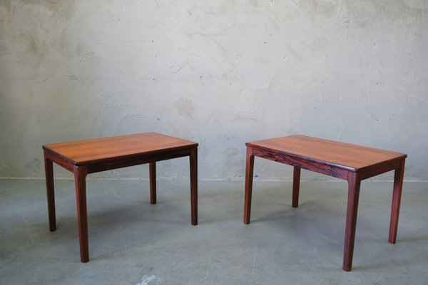 Rosewood side tables for cheap sale
