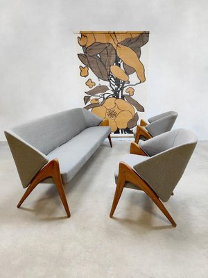 1950s Italian Mid-Century Modern Sideboard with Grissinato
