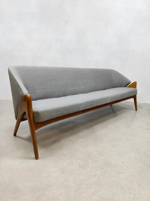 Mid-Century Scandinavian Sofa and Chairs, 1950s, Set of 3