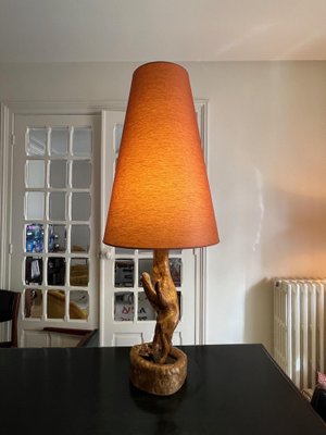 Vintage Brutalist Large Lamp