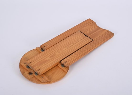 TS Folding Stool attributed to Roger Tallon for Sentou, France