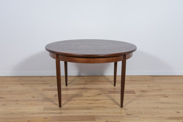 Round mid 2024 century dining set