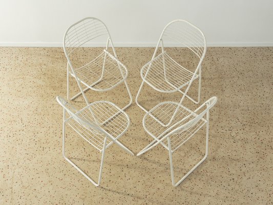 Foldable wire chair sales