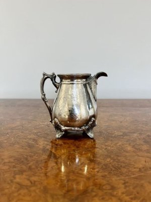 Victorian Three Piece Tea Set and Tray, 1880s, Set of 4 for sale