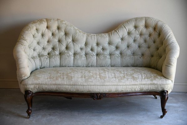 Victorian Upholstered On Back Sofa For At Pamono