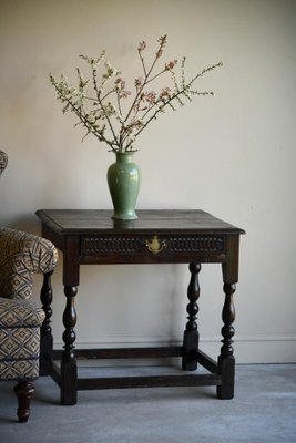 Vintage oak end tables deals