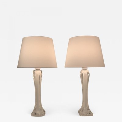 Solid glass 2024 table lamps