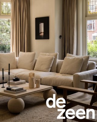 Quadratischer Couchtisch aus Stein mit Kugelfuß von My Habitat Design bei Pamono kaufen