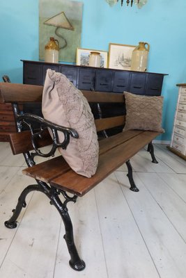 Vintage mid century bench deals