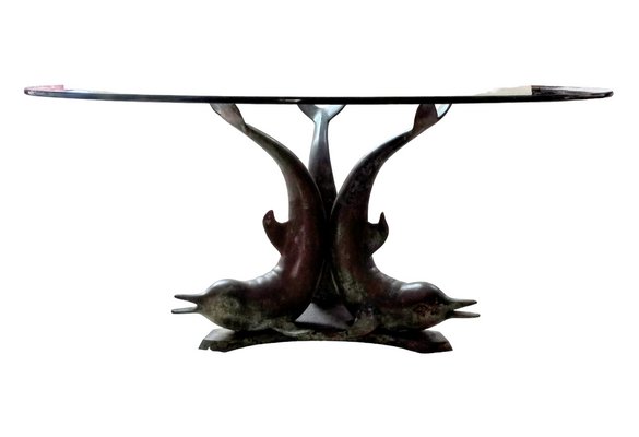 Dolphin coffee sale table for sale