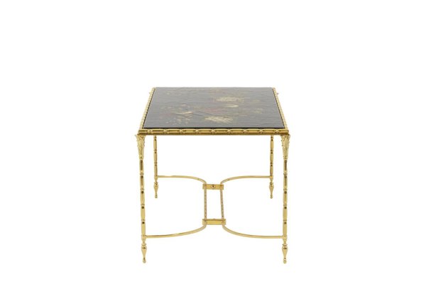 Japanese Lacquered Top upon Bagues Bronze Base Japanese Lacquered Top upon Bagues Bronze Base