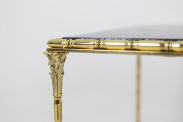 Japanese Lacquered Top upon Bagues Bronze Base Japanese Lacquered Top upon Bagues Bronze Base