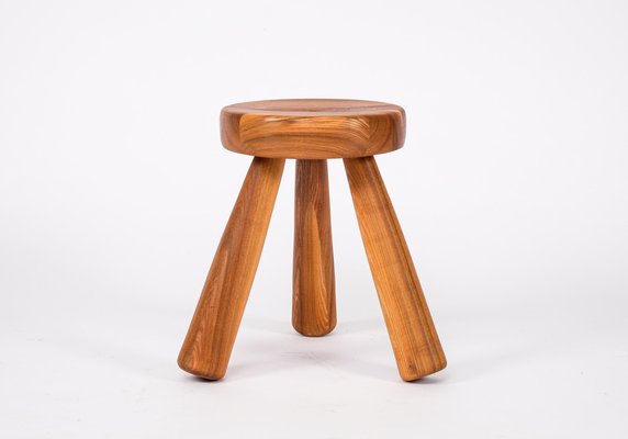 Stool by Ingvar Hildingsson, Sweden, 1970s for sale at Pamono