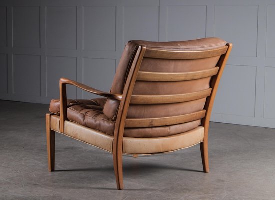 Easy Chair Model Löven attributed to Arne Norell, 1960s for sale