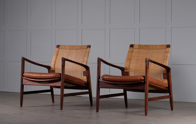 Mid Century Kofod Larsen Spear Chair Set Of Åre Easy Chairs By Ib