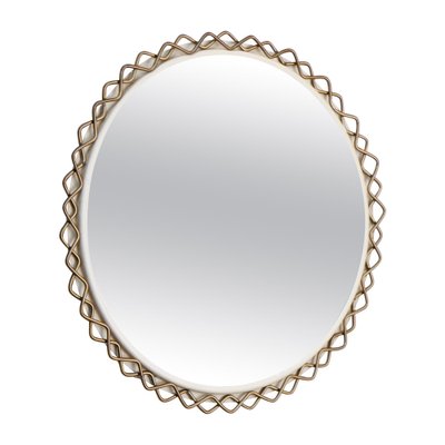 Mirror by Hans-Agne Jakobsson, Sweden, 1950s for sale at Pamono Mirror by Hans-Agne Jakobsson, Sweden, 1950s for sale at Pamono