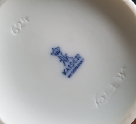 Bisquit Porcelain Flower Vase by Martin Freyer for Kaiser Porzellan