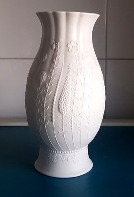 Bisquit Porcelain Flower Vase by Martin Freyer for Kaiser Porzellan