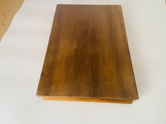 Vassoio etnico decorativo piccolo marrone Mano di Fatima